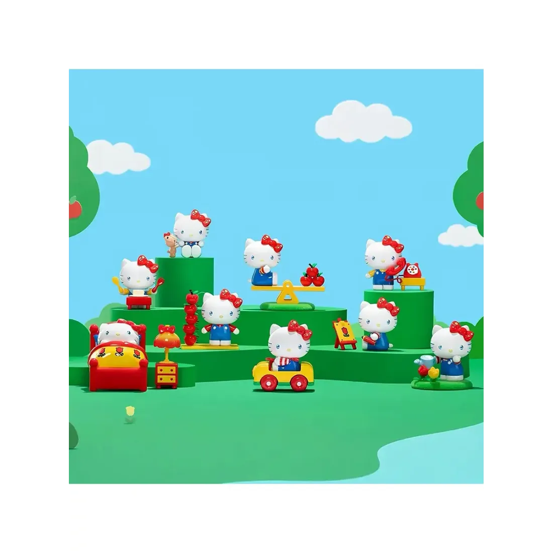 Фигурка Hello Kitty "Classic Revival" Blind Box 8 см 1 шт 6936785479264