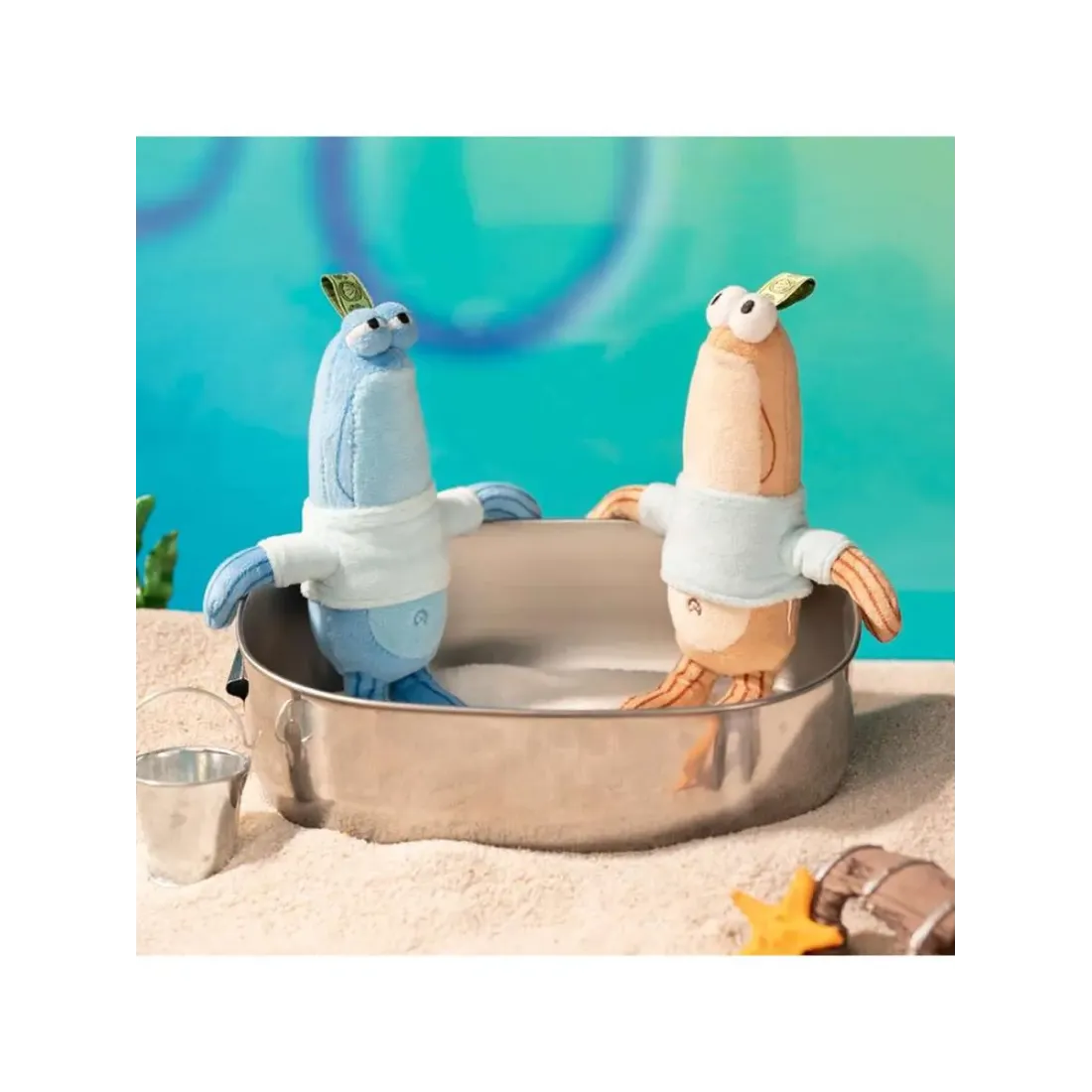 Фигурка Pop Mart Плюш Спанч Боб Бикини Боттом  Quirky Blind Box 1 шт  6931571057916