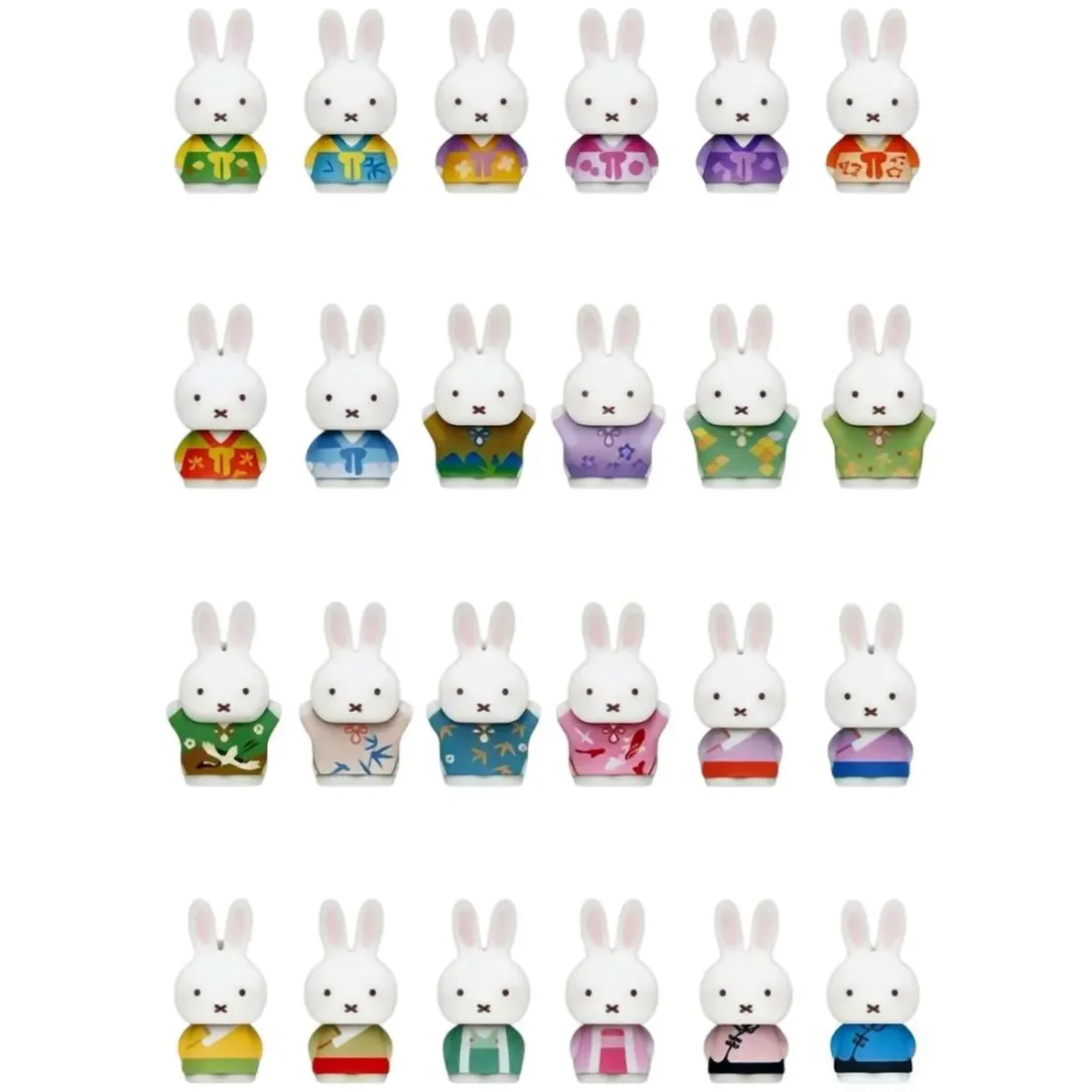 Фигурка Аниме Miffy "Ancient Style" Series Blind Box 9 см 1 шт 6973604541399