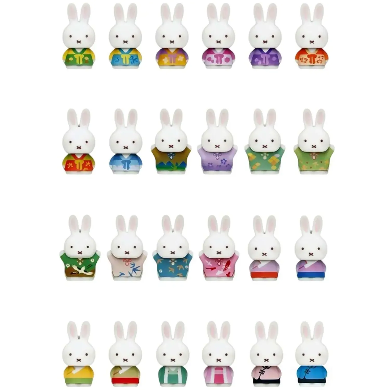 Фигурка Аниме Miffy "Ancient Style" Series Blind Box 9 см 1 шт 6973604541399