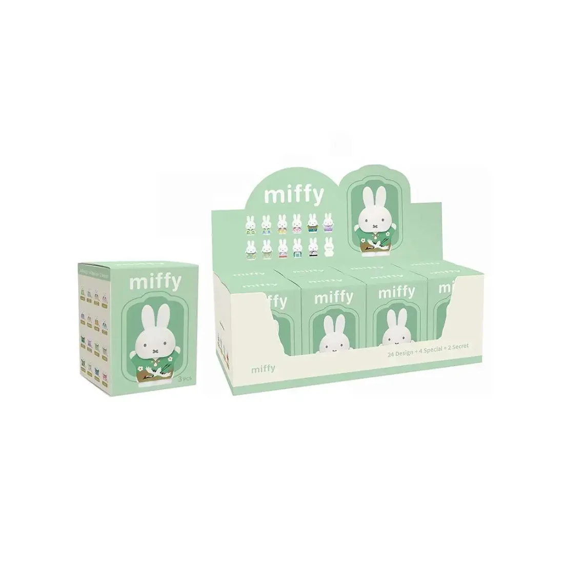 Фигурка Аниме Miffy "Ancient Style" Series Blind Box 9 см 1 шт 6973604541399