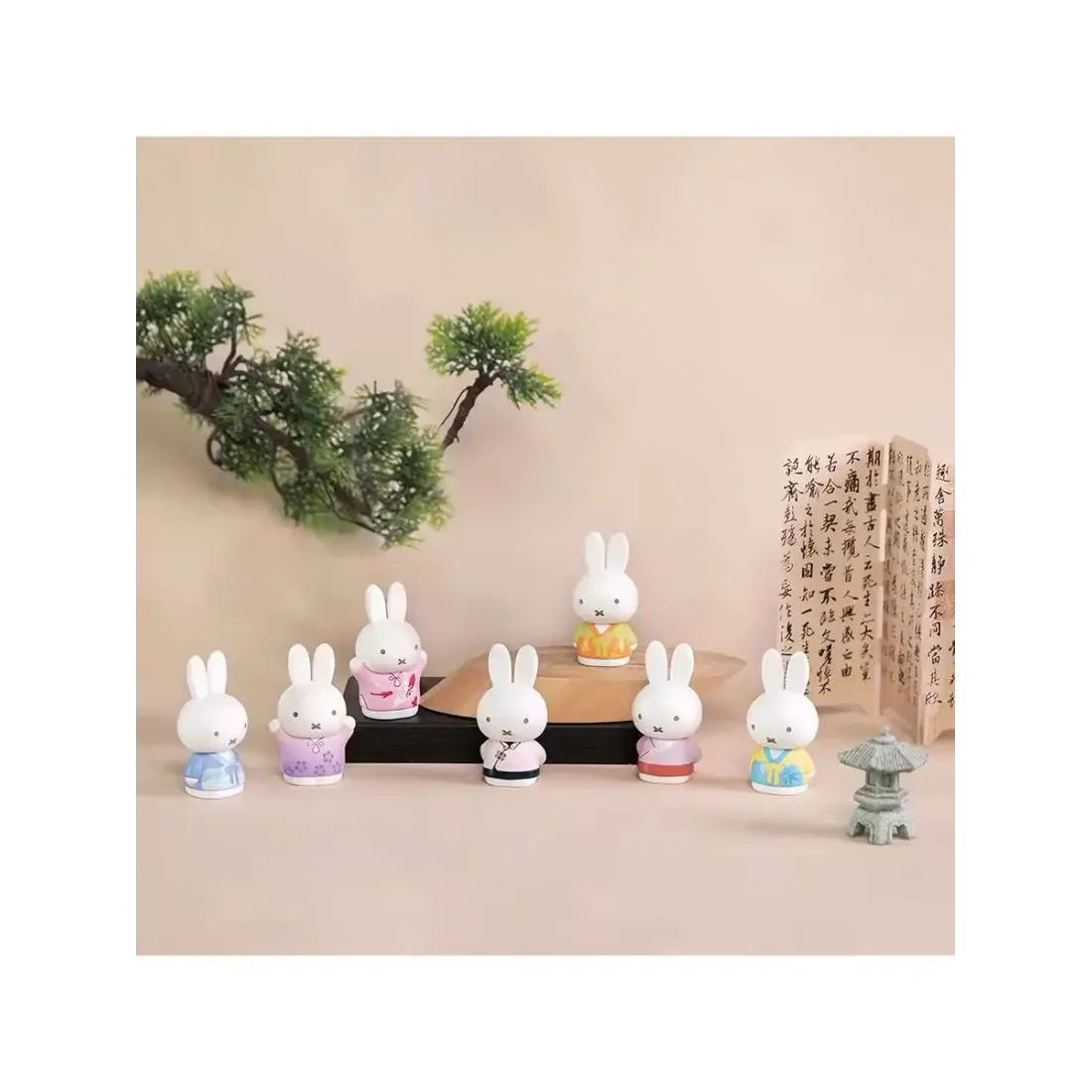 Фигурка Аниме Miffy "Ancient Style" Series Blind Box 9 см 1 шт 6973604541399