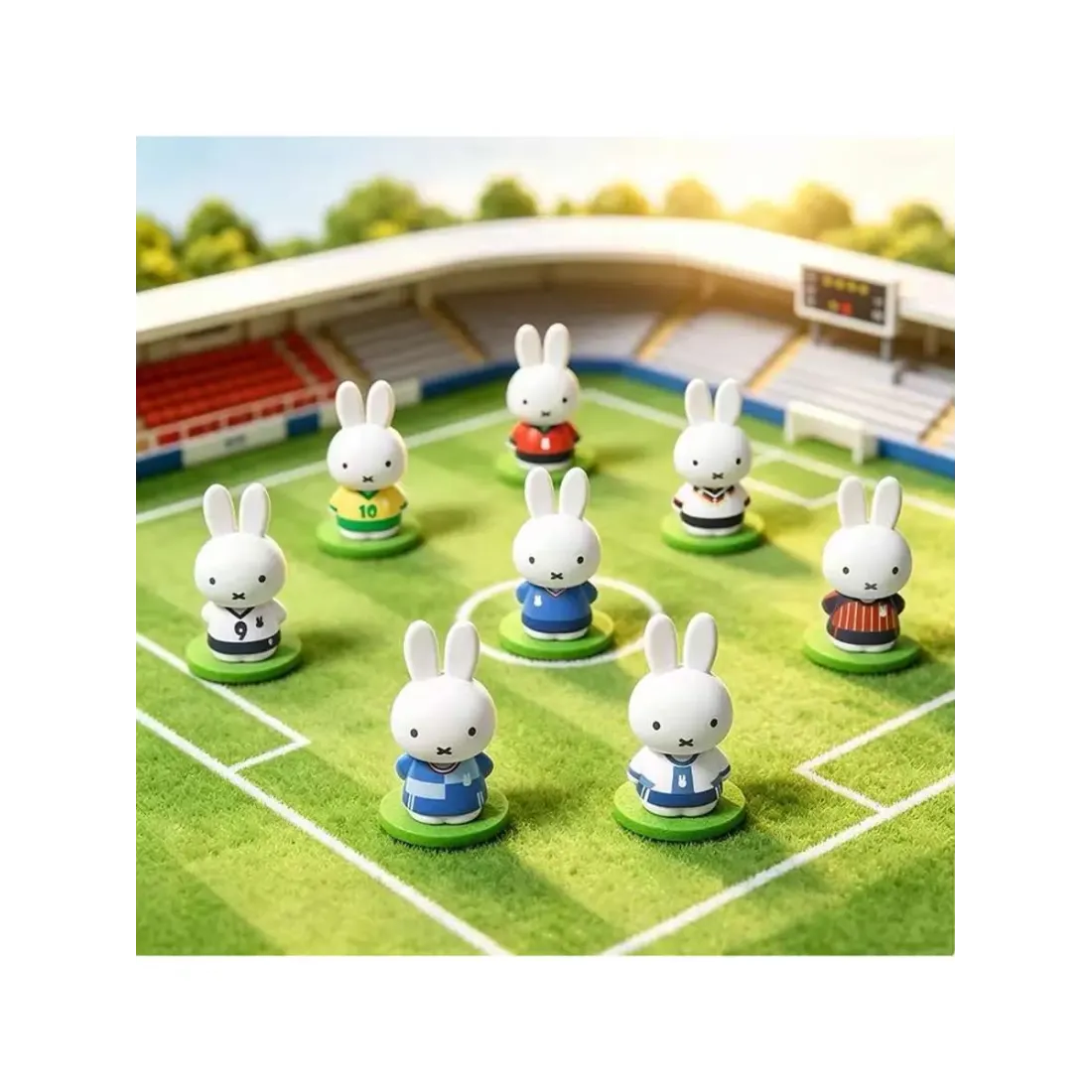 Фигурка Аниме Miffy "Sports Series" Blind Box 6 см 1 шт 6973604542464