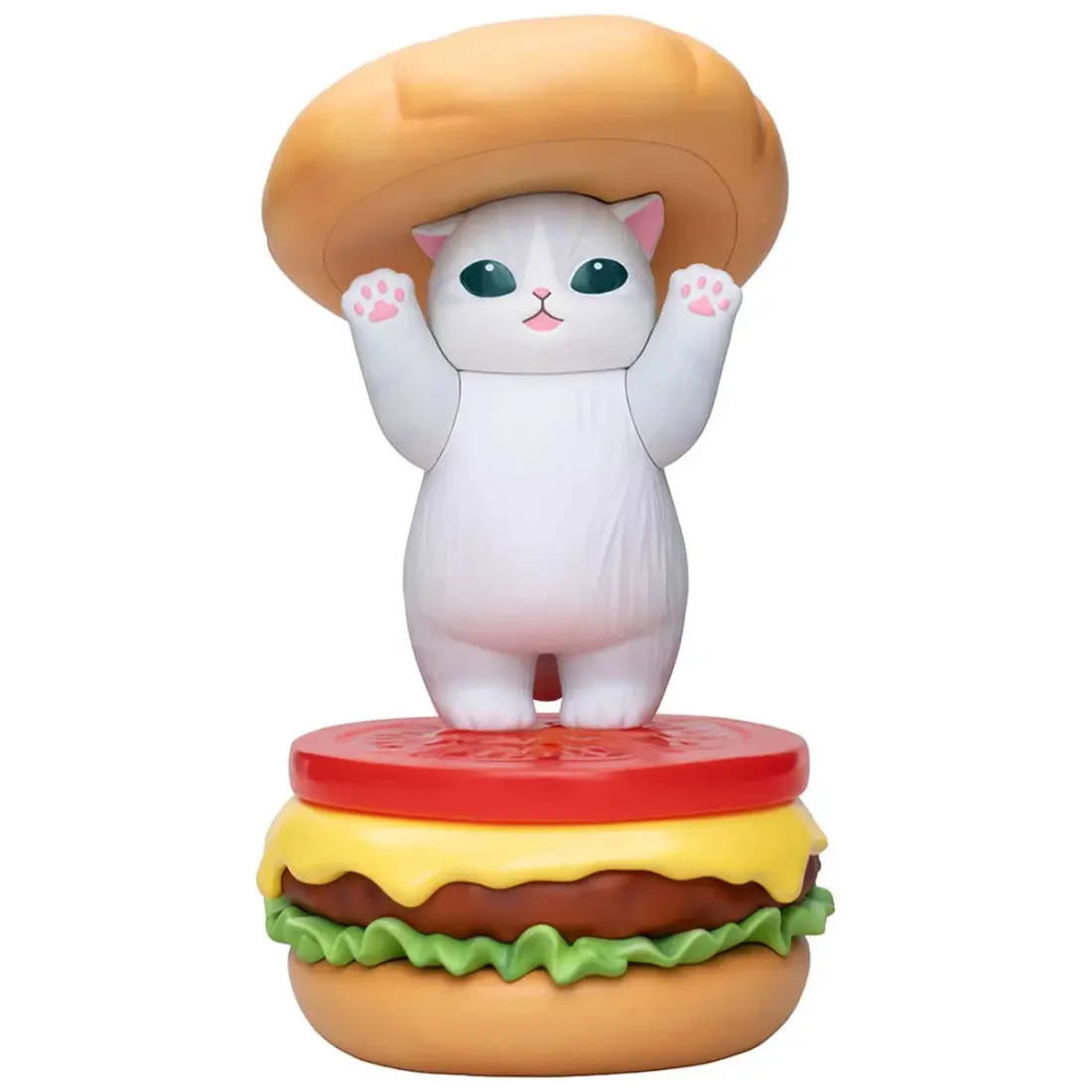 Фигурка Аниме Mofusand "Delicious Burger" Blind Box 11 см 1 шт 4571609378662