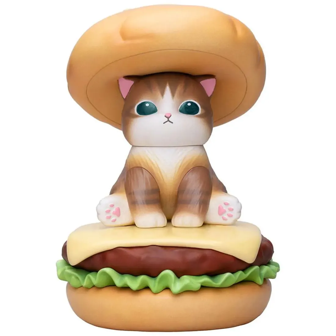 Фигурка Аниме Mofusand "Delicious Burger" Blind Box 11 см 1 шт 4571609378662