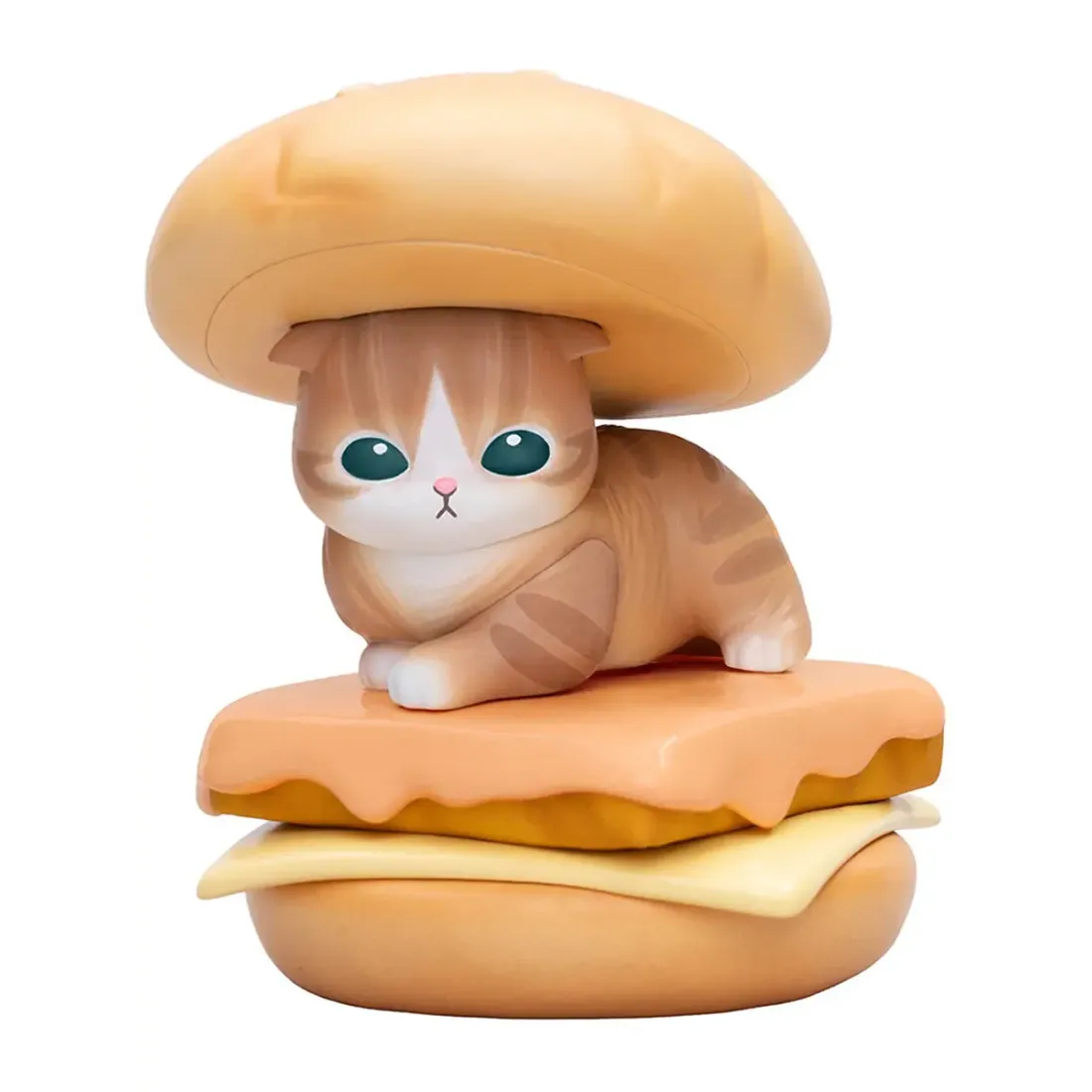 Фигурка Аниме Mofusand "Delicious Burger" Blind Box 11 см 1 шт 4571609378662