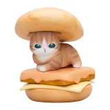 Фигурка Аниме Mofusand "Delicious Burger" Blind Box 11 см 1 шт 4571609378662