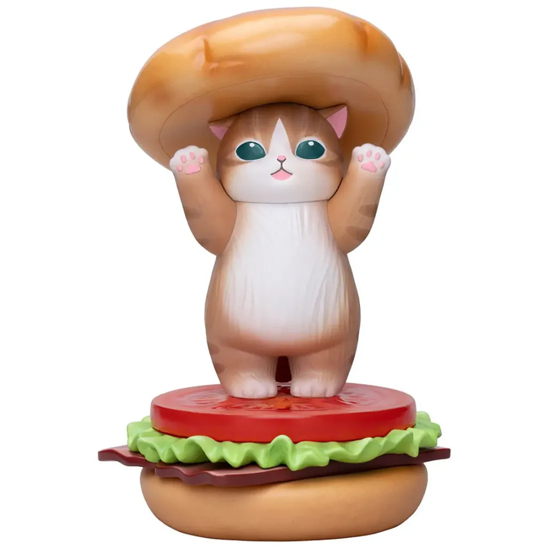 Фигурка Аниме Mofusand "Delicious Burger" Blind Box 11 см 1 шт 4571609378662