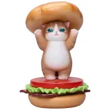 Фигурка Аниме Mofusand "Delicious Burger" Blind Box 11 см 1 шт 4571609378662