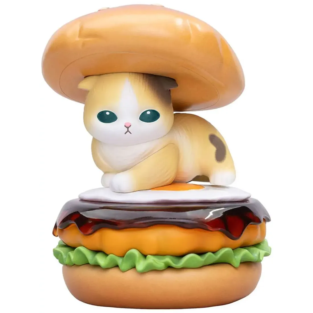 Фигурка Аниме Mofusand "Delicious Burger" Blind Box 11 см 1 шт 4571609378662
