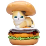 Фигурка Аниме Mofusand "Delicious Burger" Blind Box 11 см 1 шт 4571609378662