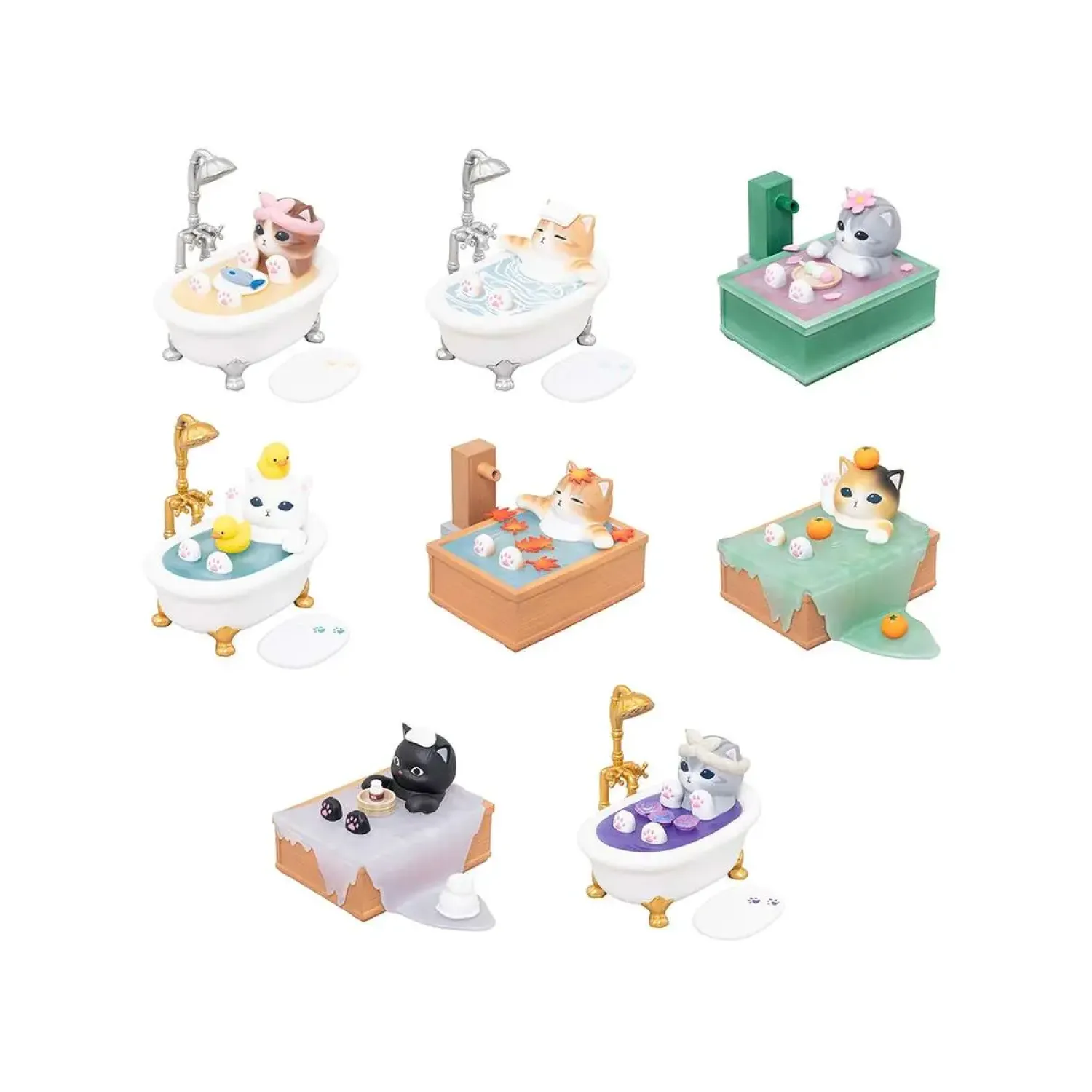 Фигурка Аниме Mofusand "Enjoying a Bath" Blind Box 7 см 1 шт 4571609388548