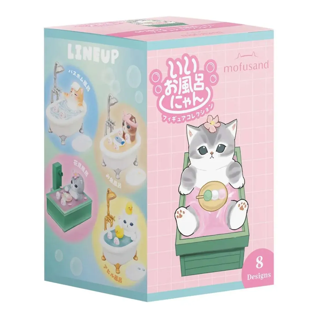 Фигурка Аниме Mofusand "Enjoying a Bath" Blind Box 7 см 1 шт 4571609388548