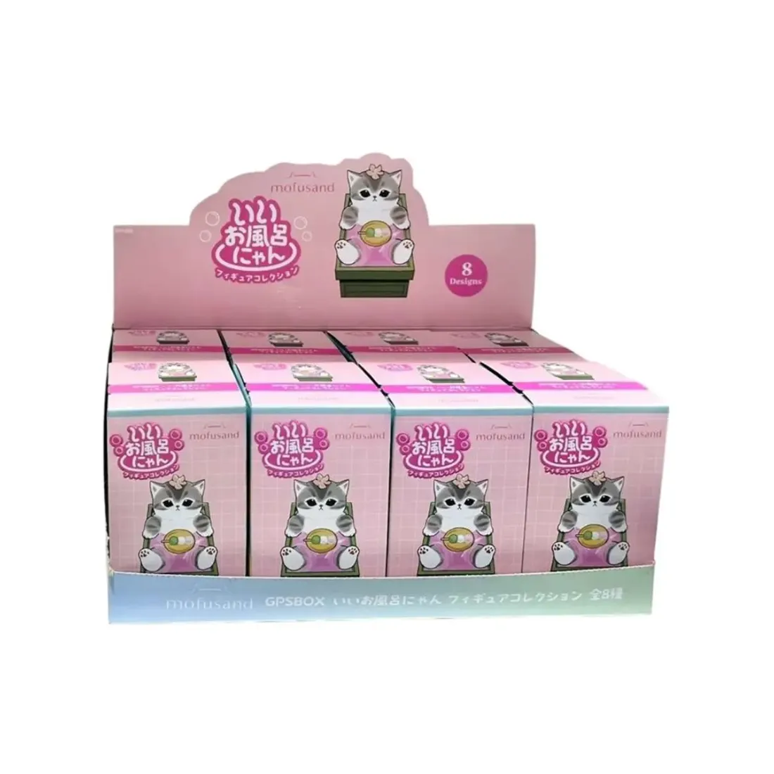 Фигурка Аниме Mofusand "Enjoying a Bath" Blind Box 7 см 1 шт 4571609388548
