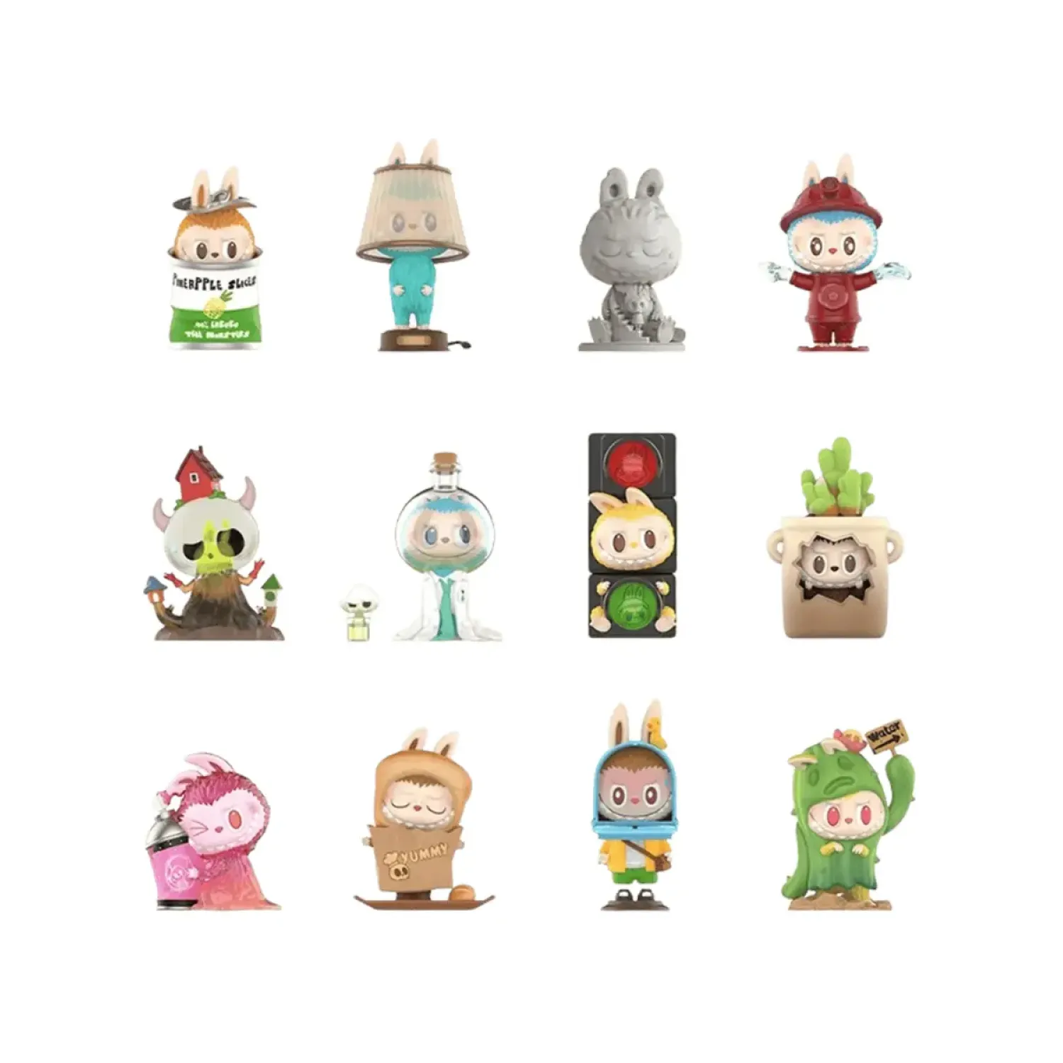 Фигурка Аниме Pop Mart Labubu  "You Can\'t See Me" Series 1 шт 9 см 6941848273819