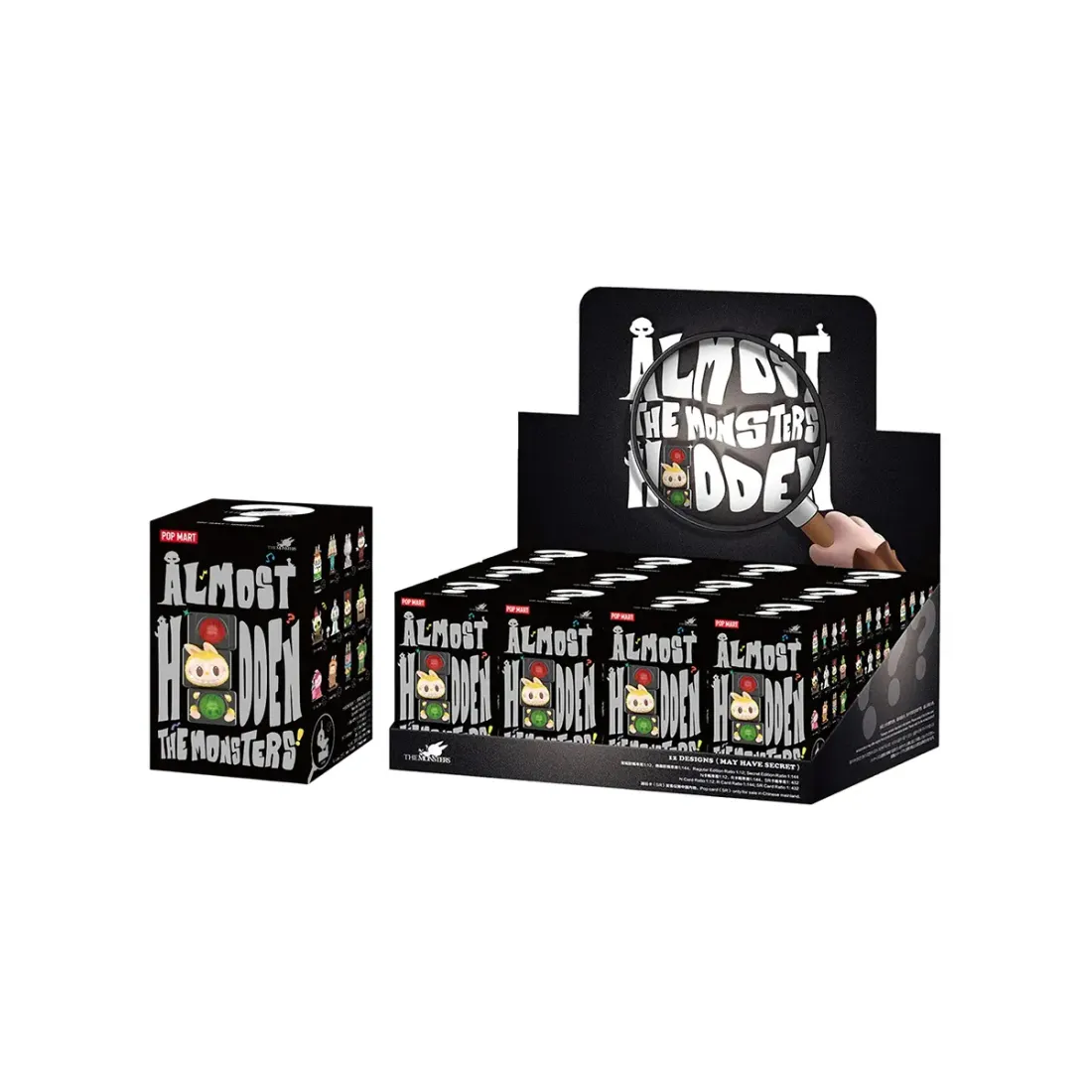Фигурка Аниме Pop Mart Labubu  "You Can\'t See Me" Series 1 шт 9 см 6941848273819