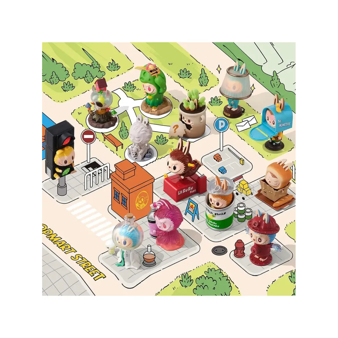 Фигурка Аниме Pop Mart Labubu  "You Can\'t See Me" Series 1 шт 9 см 6941848273819