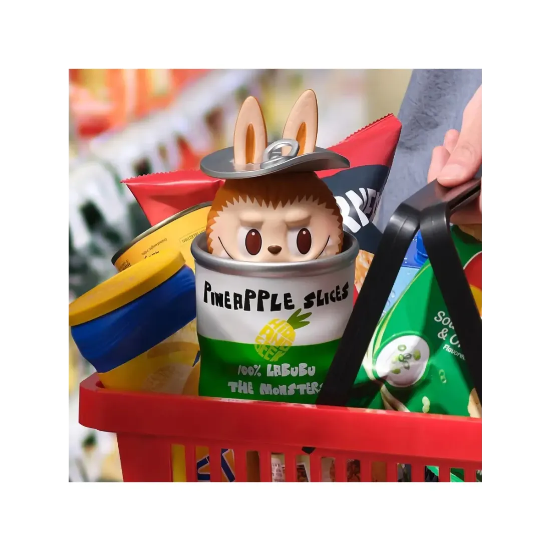 Фигурка Аниме Pop Mart Labubu  "You Can\'t See Me" Series 1 шт 9 см 6941848273819