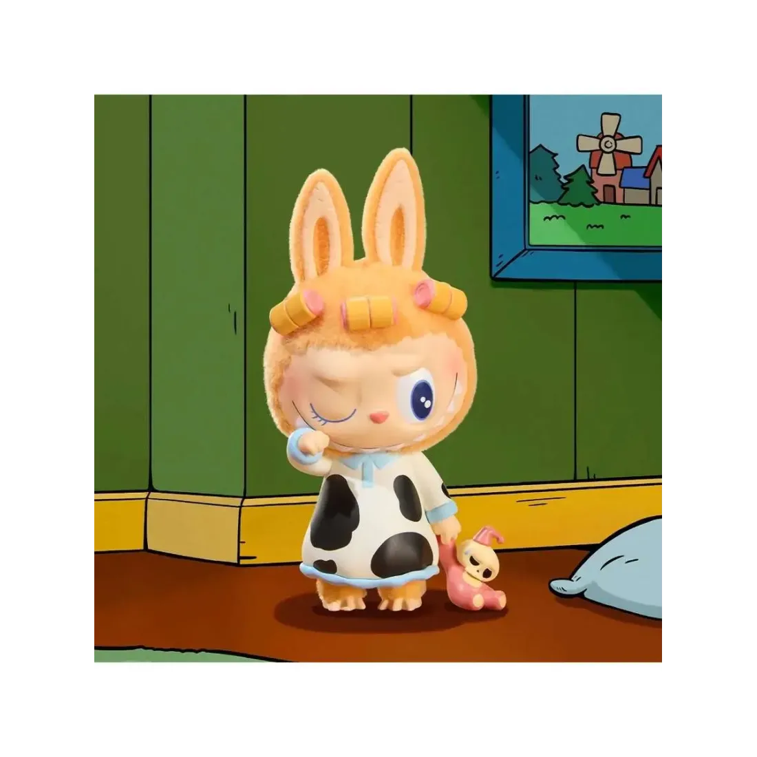Фигурка Аниме Pop Mart Labubu  1:00 AM Series 1 шт 8 см 6941313045040