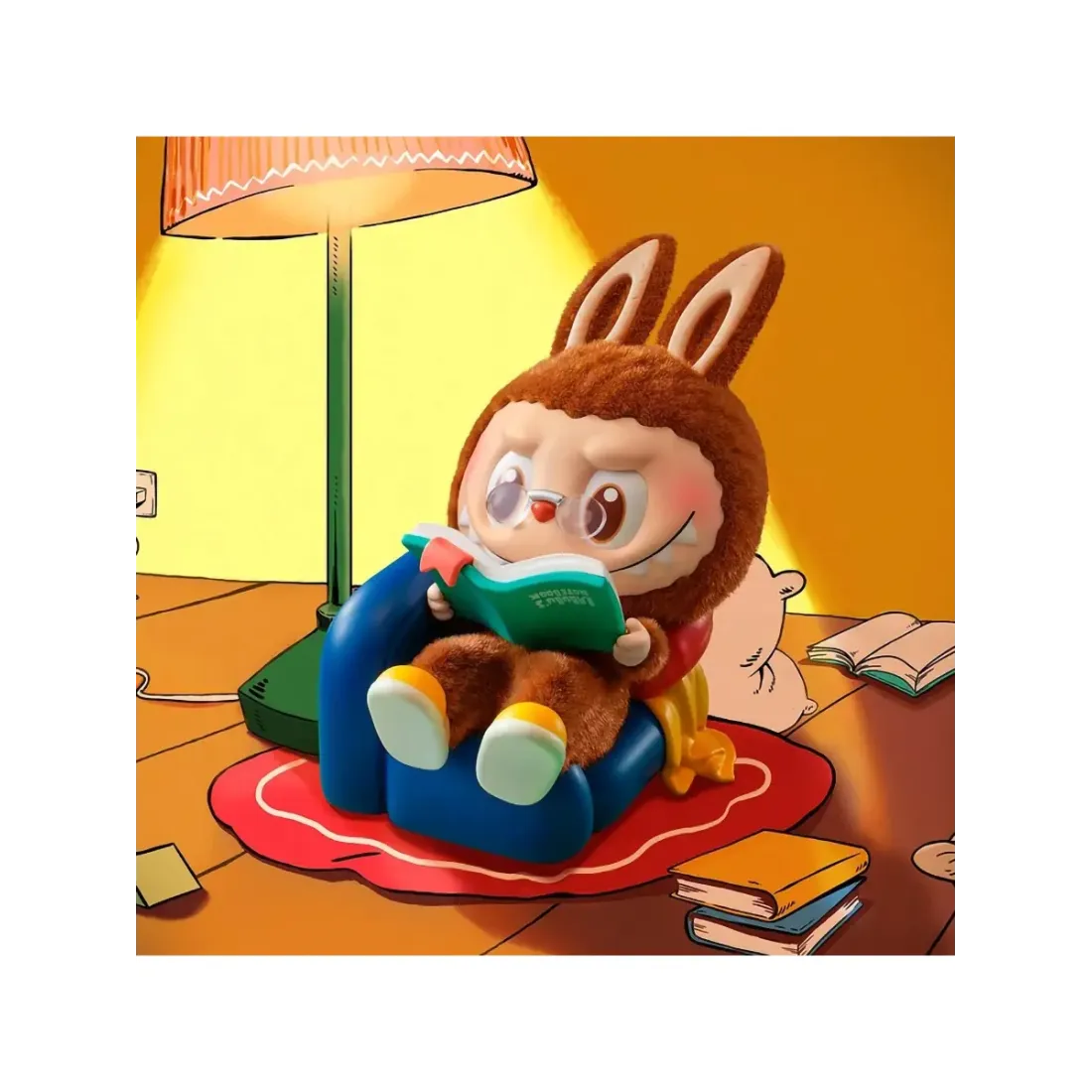 Фигурка Аниме Pop Mart Labubu  1:00 AM Series 1 шт 8 см 6941313045040
