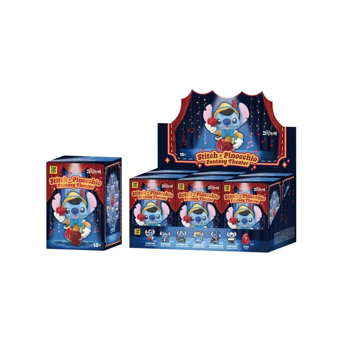 Фигурка Дисней Стич "Fantasy Theater" Blind Box 9 см 1 шт 6936785475471