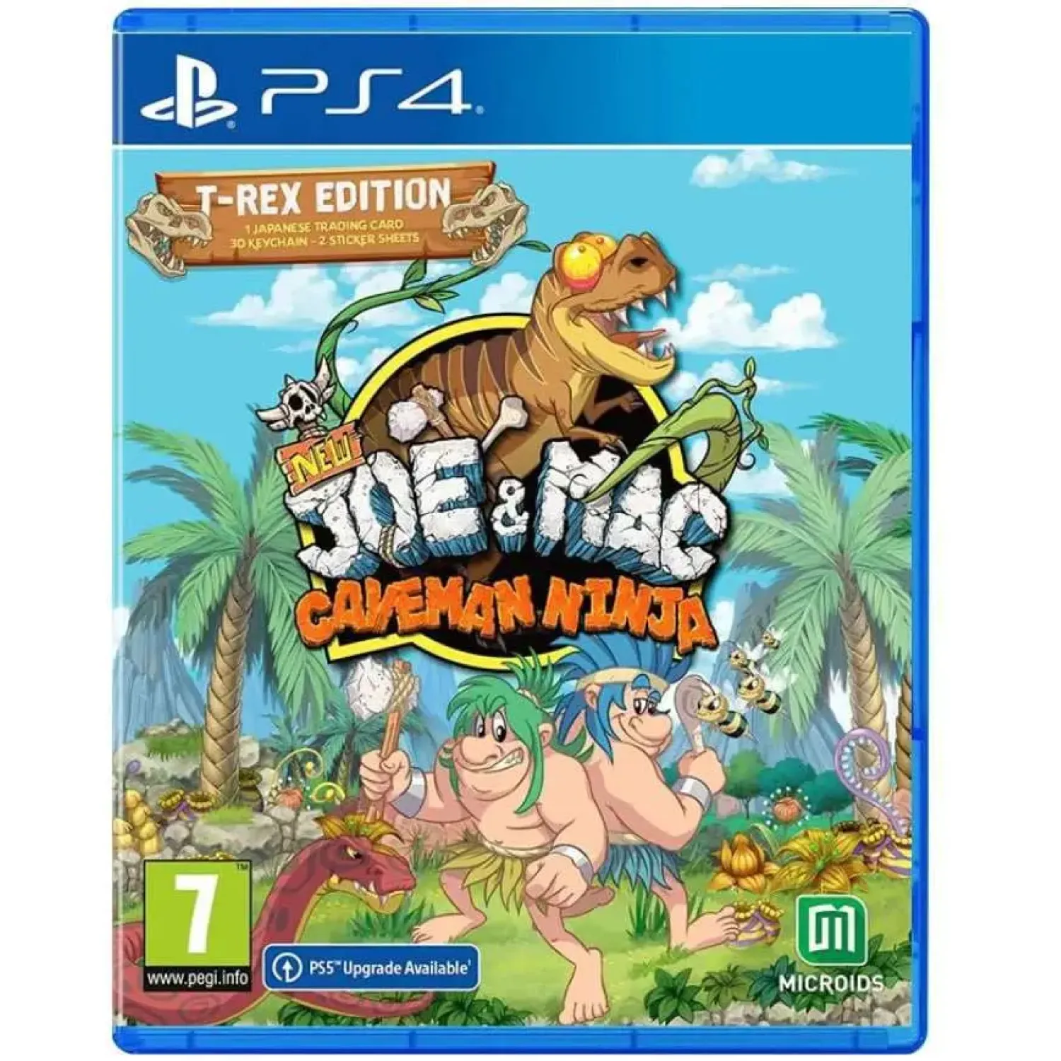 New Joe And Mac - Caveman Ninja для PS4 (Русские субтитры)