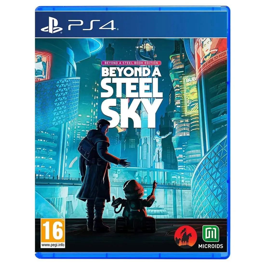 Beyond a Steel Sky - Steelbook Edition /PS4 Русские субтитры