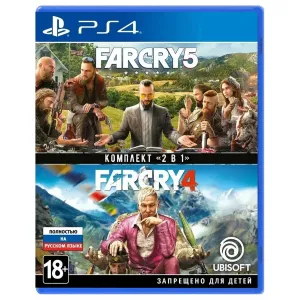 Far Cry 4 (Рус.вер) & Far Cry 5 (Англ) /PS4