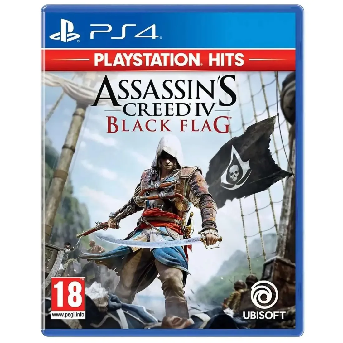 Assassin\'s Creed IV (4) Black Flag (Playstation Hits) /PS4 (Русская версия)