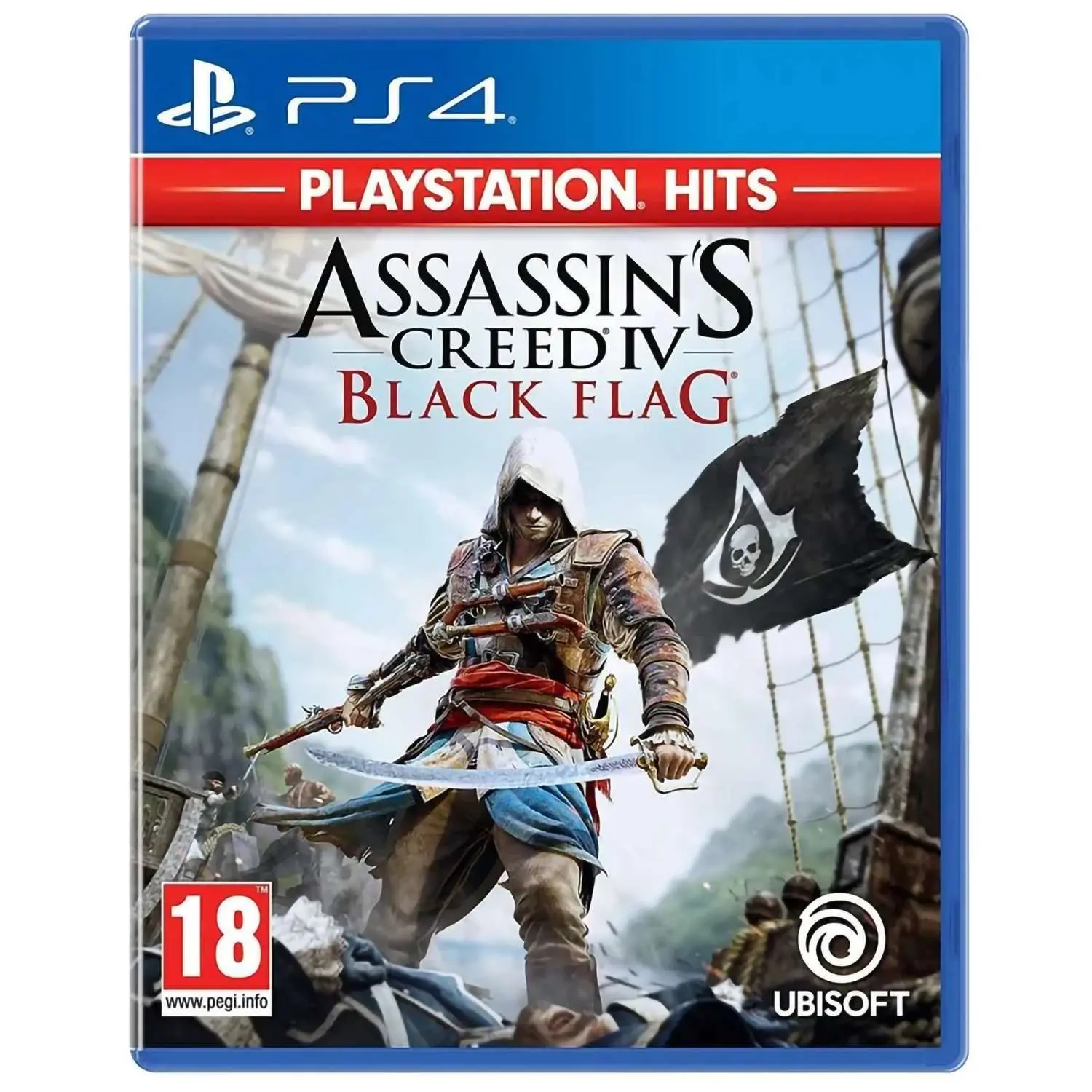 Assassin\'s Creed IV (4) Black Flag (Playstation Hits) /PS4 (Русская версия)