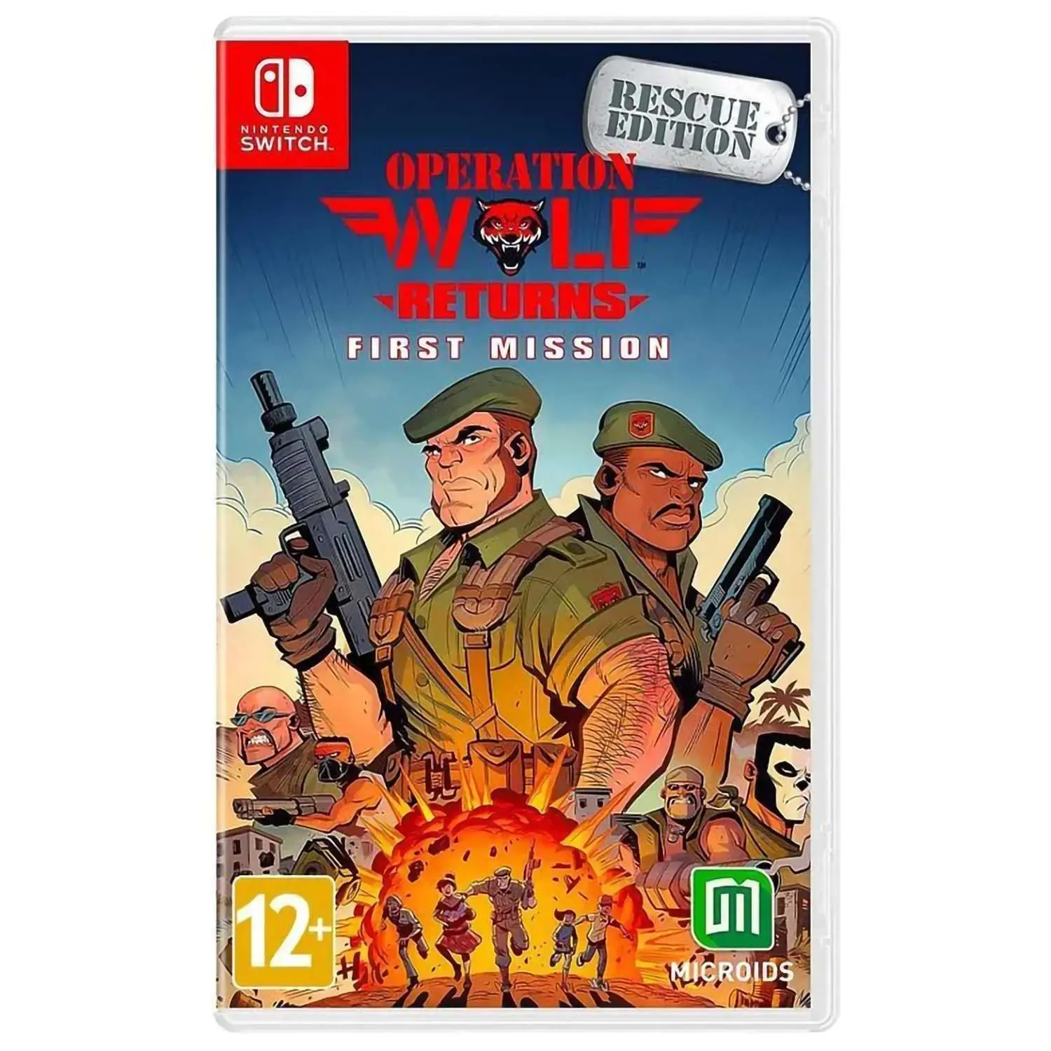 Operation Wolf Returns First Mission Limited /Switch (Английская версия)