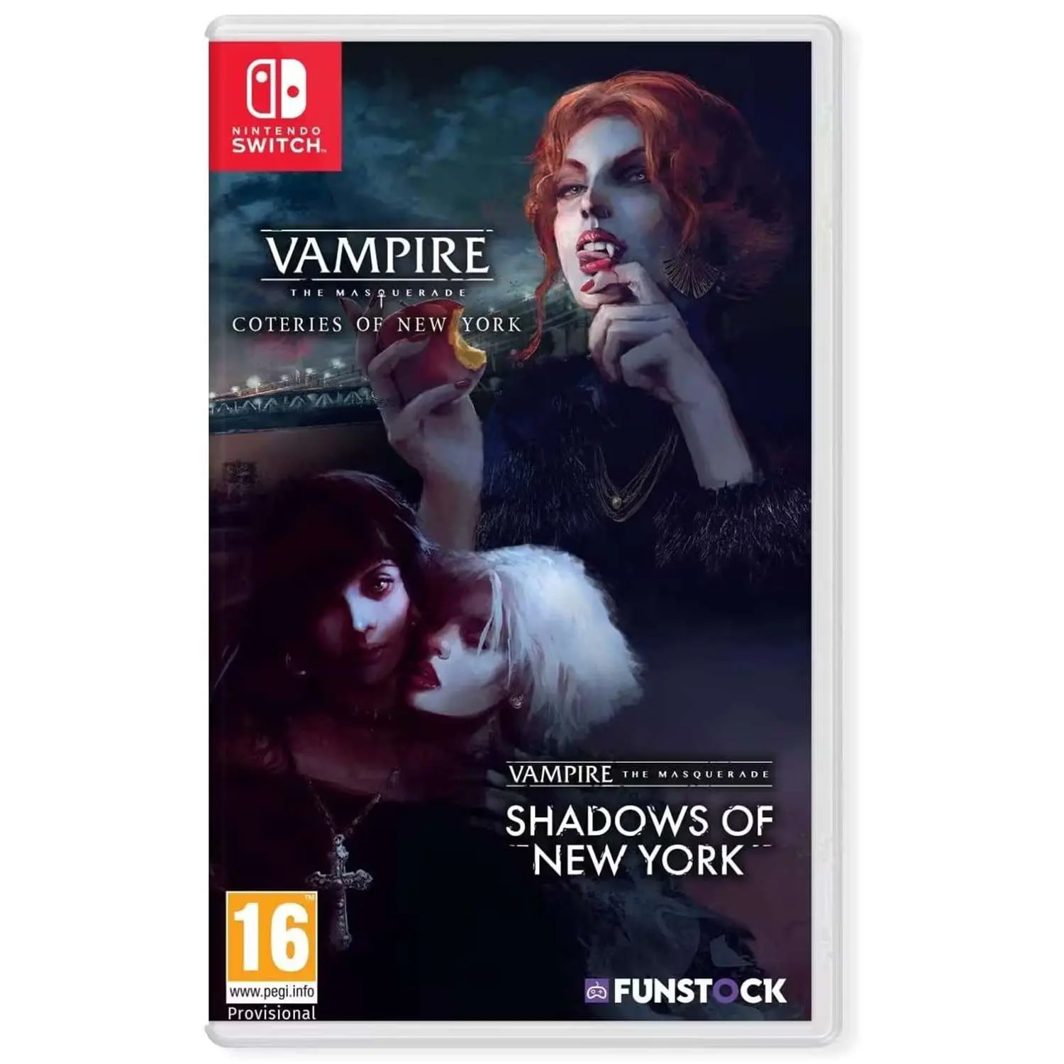 Vampire: The Masquerade: Coteries of New York + Shadows of New York /Switch (Русские субтитры)