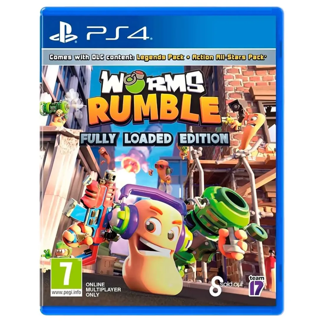 Worms Rumble - Fully Loaded Edition /PS4 русские субтитры