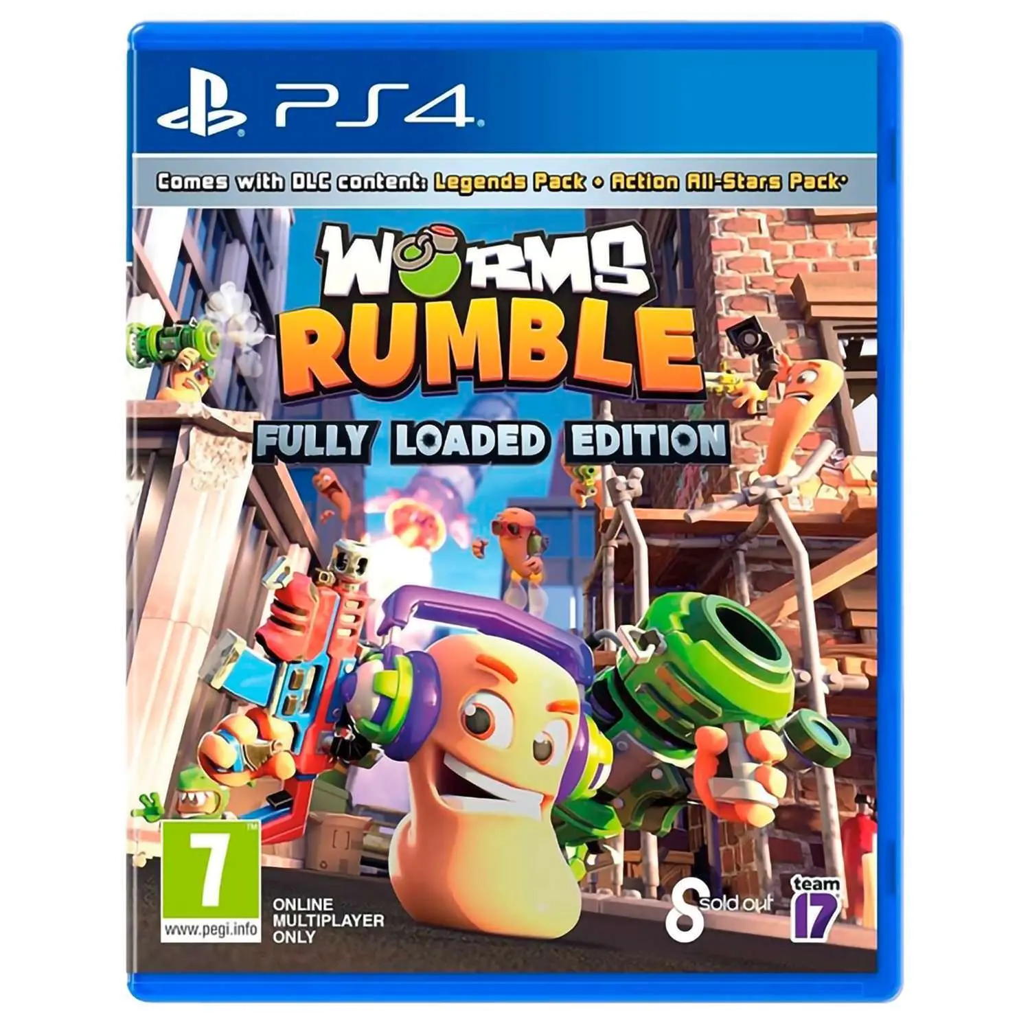 Worms Rumble - Fully Loaded Edition /PS4 русские субтитры