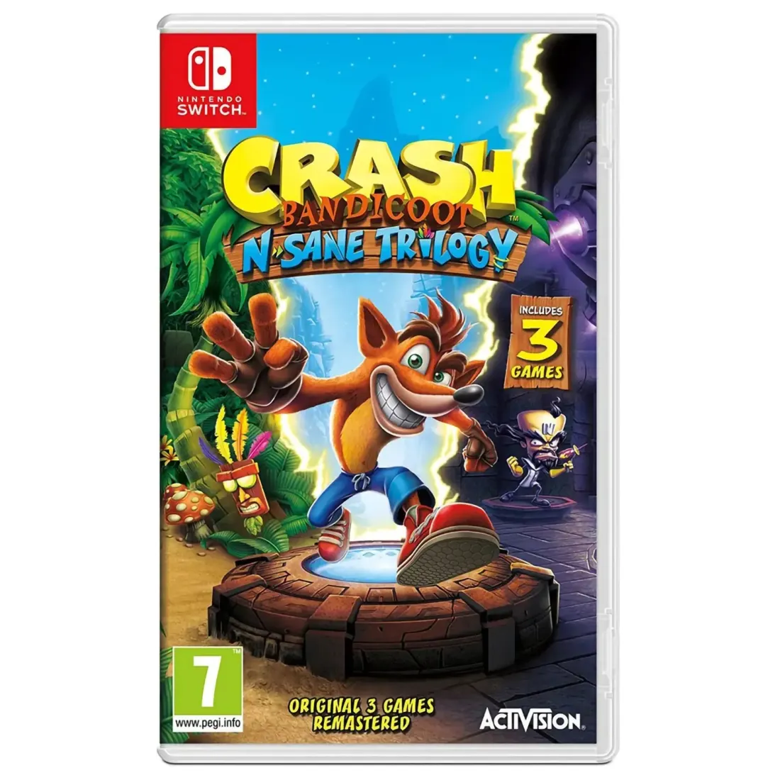 Crash Bandicoot N. Sane Trilogy /Switch (Английская версия)