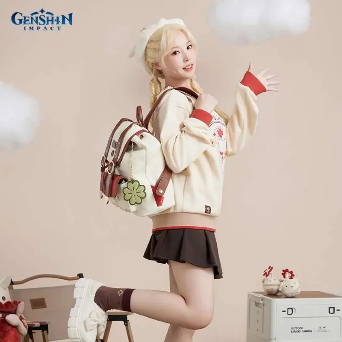 Рюкзак Genshin Impact Klee Cream 6976525004479