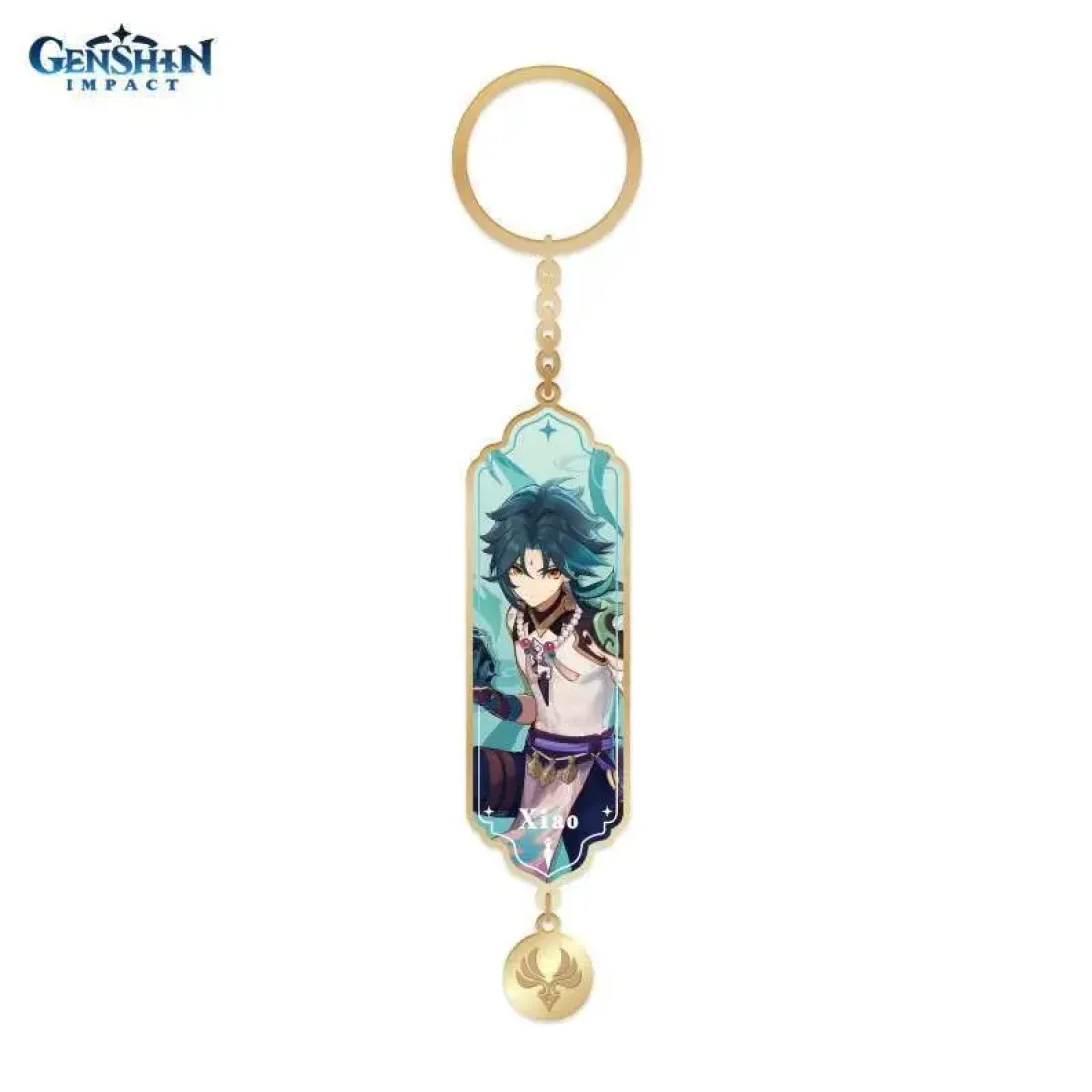 Брелок металлический Character Banner Art Metal & Resin Keychain The Vigilant Yaksha Xiao 746966174