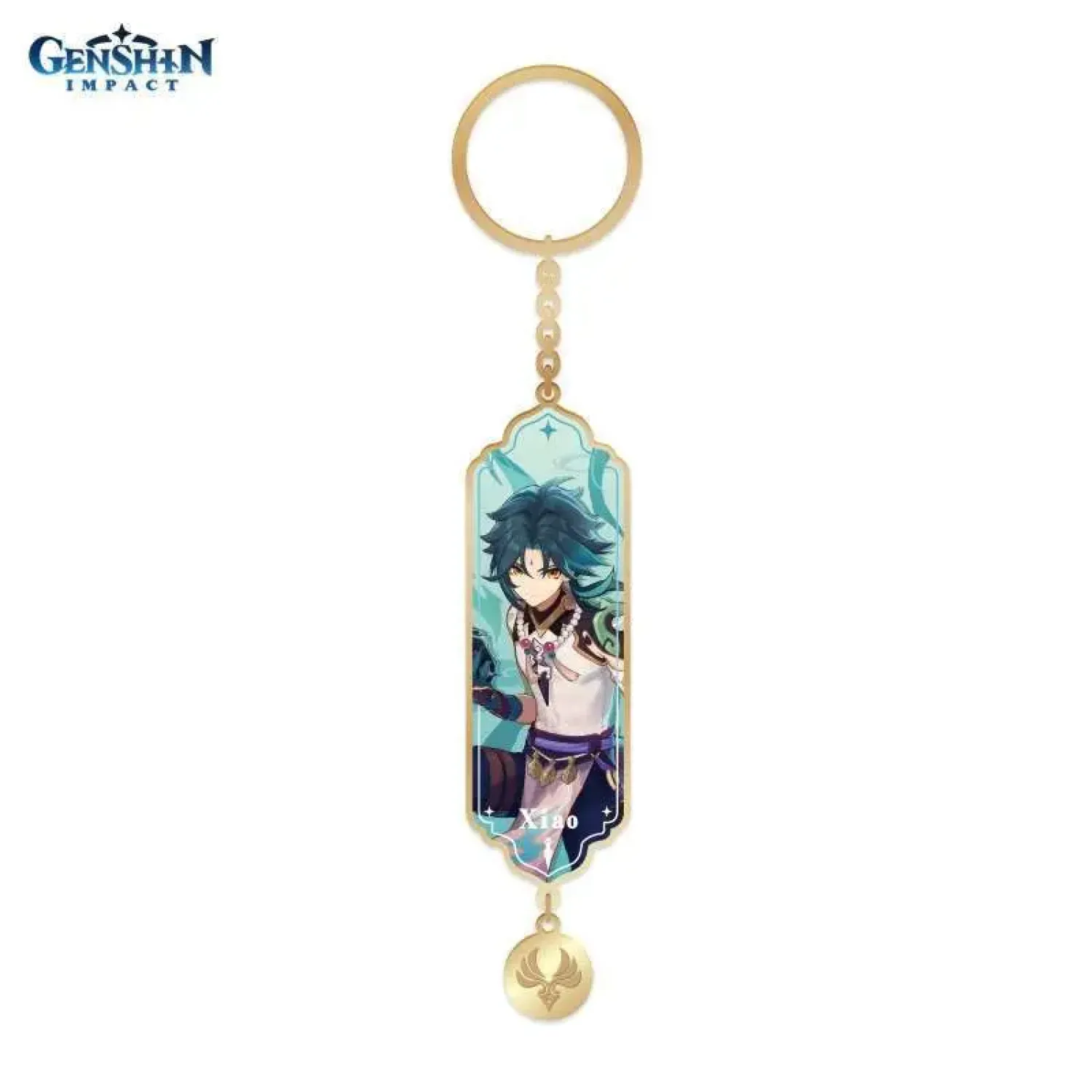 Брелок металлический Character Banner Art Metal & Resin Keychain The Vigilant Yaksha Xiao 746966174