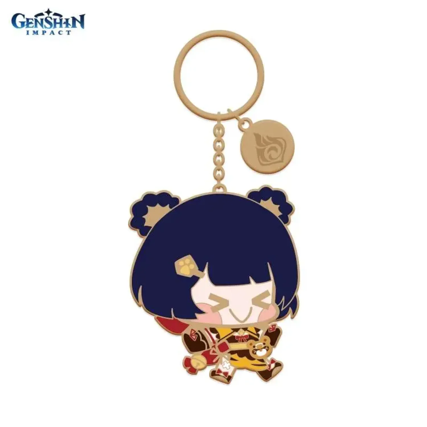 Брелок металлический Chibi Character Metal Keychain Xiangling 6972957486302