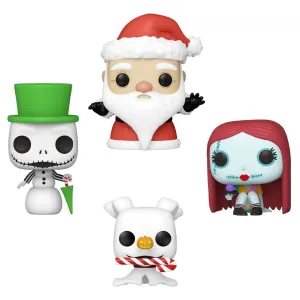 Набор подарочный Funko Pocket POP! Holiday Tree Disney TNBC Jack/Zero/Sally/Sandy (Exc) 4PK 73911