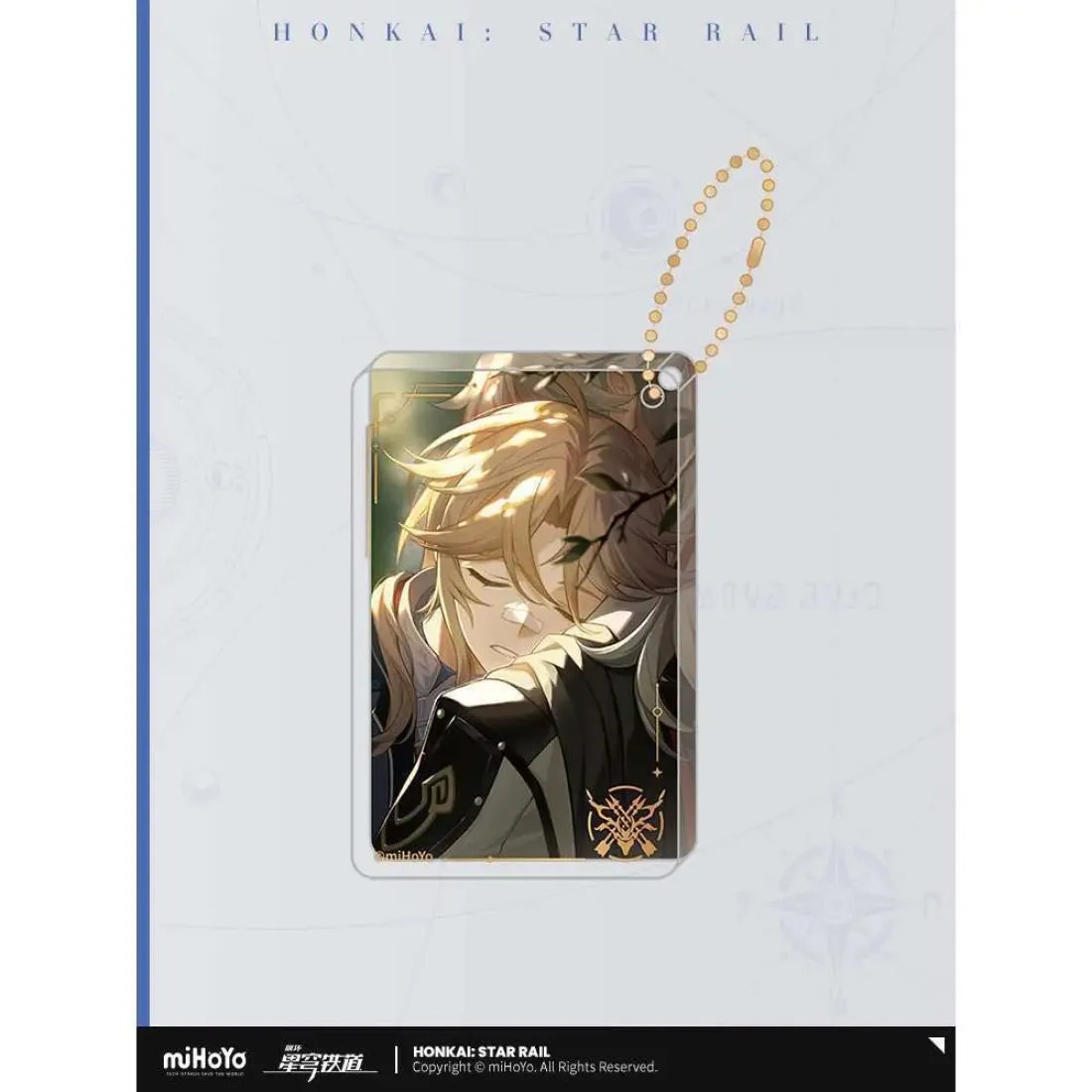 Брелок акриловый HSR Sleep like the Dead Yanqing Яньцин