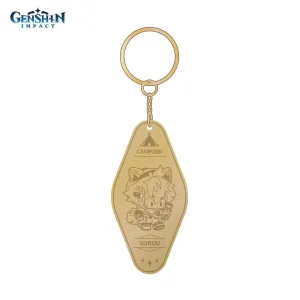 Брелок металлический Go Camping! Series Metallic Keychain Gorou 6975213688380