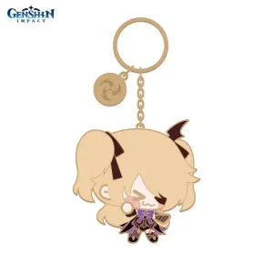Брелок металлический Chibi Character Metal Keychain Fischl 6972957486258
