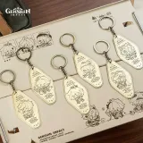 Брелок металлический Go Camping! Series Metallic Keychain Xiangling 6975213688427