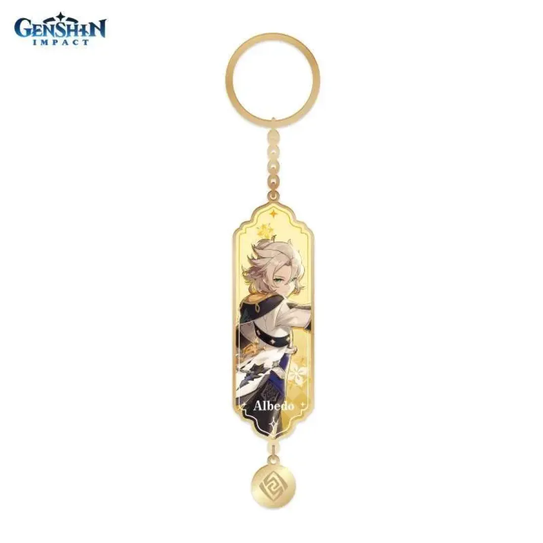 Брелок металлический Character Banner Art Metal & Resin Keychain Secretum Secretorum Albedo 97469661