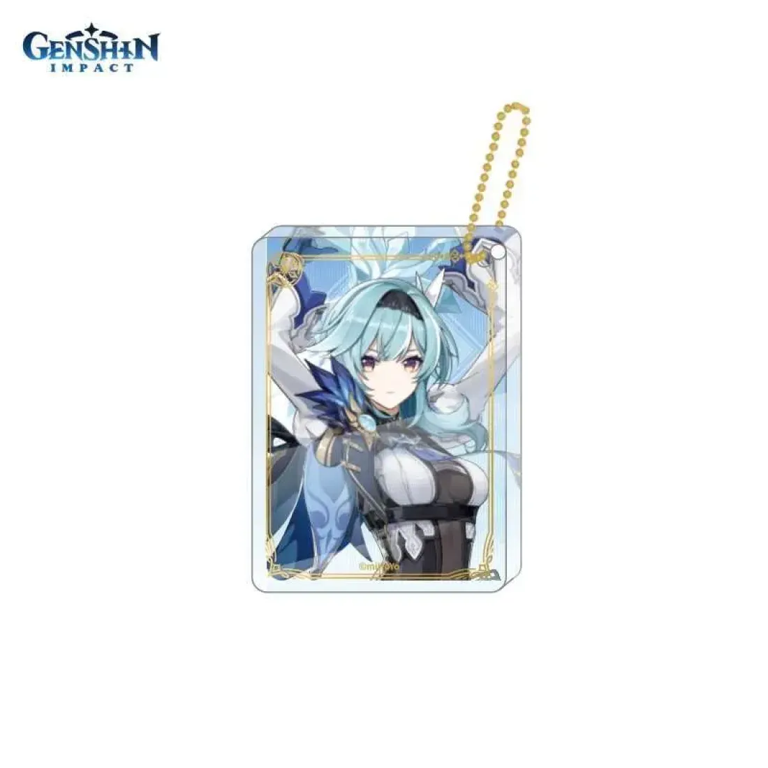 Брелок акриловый Characters Acrylic Block Strap Eula 6974696611403