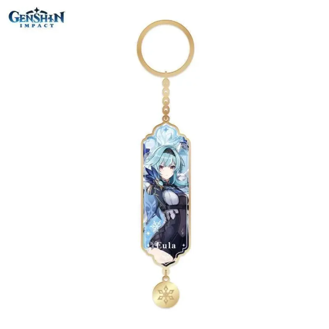 Брелок металлический Character Banner Art Metal & Resin Keychain Born of Ocean Swell Eula 746966170