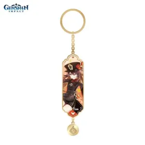 Брелок металлический Character Banner Art Metal & Resin Keychain Moment of Bloom Hutao 6974696615609