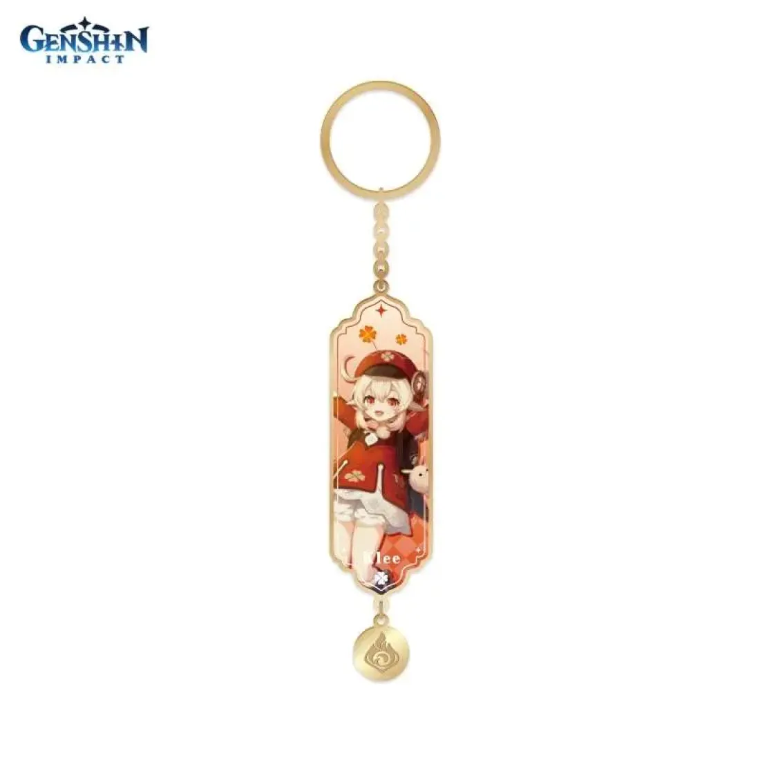 Брелок металлический Character Banner Art Metal & Resin Keychain The Spark Knight Klee 6974096535576