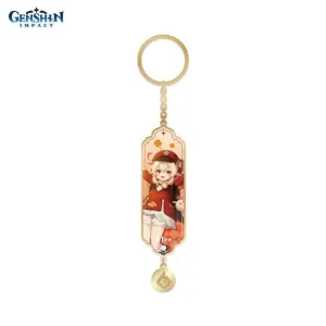 Брелок металлический Character Banner Art Metal & Resin Keychain The Spark Knight Klee 6974096535576